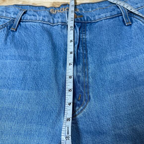 Mother Snacks! NWT The Fun Dip Utility Puddle Jeans Size 32 High Rise 80s 90s - Picture 9 of 11